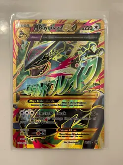 M Rayquaza EX 98/98 Shiny Full Art XY Ancient Origins English Pokemon TCG CCG - Image 1