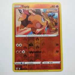 Pokemon TCG Tepig Battle Styles 023/163 Reverse Holo NM - Image 1
