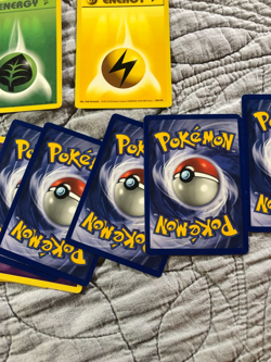 Bulk Lot All 7 Base Set 2 Pokemon Energy Cards #96 - #102 NM-HP 70 Card Lot - Image 3