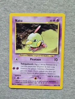 Natu 67/111 Neo Genesis - Common Pokemon Card (SPANISH) - Image 1