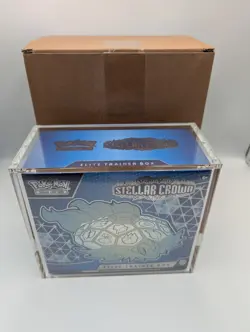 Acrylic Magnetic Display Storage Case -Pokemon Elite Trainer Box ETB UV Resist - Image 1