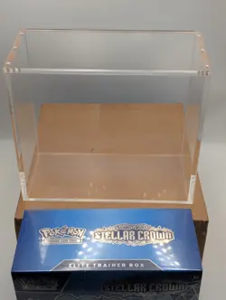 Acrylic Magnetic Display Storage Case -Pokemon Elite Trainer Box ETB UV Resist - Image 2