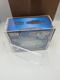Acrylic Magnetic Display Storage Case -Pokemon Elite Trainer Box ETB UV Resist - Image 5