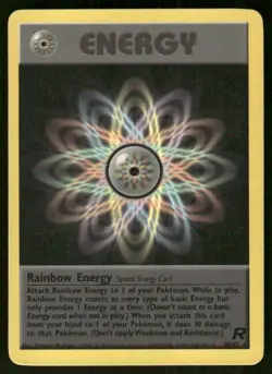 Pokemon Tcg Team Rocket Non Holo Energy Set NM-MP - Image 2