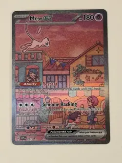 Pokemon TCG: Mew ex - 053 -Scarlet & Violet 151 Black Star Promo - NM - Image 1
