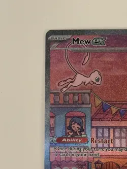 Pokemon TCG: Mew ex - 053 -Scarlet & Violet 151 Black Star Promo - NM - Image 2