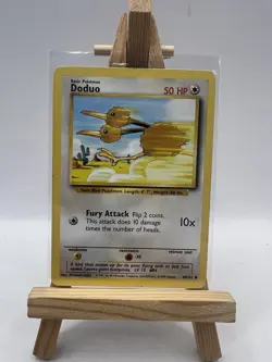 Pokemon TCG Doduo Base Set 48/102 Regular WOTC MP. - Image 1