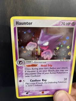 Pokemon TCG Haunter Fire Red Leaf Geeen 34/112 Reverse Holo Card NM+ Condition - Image 1