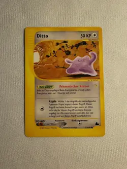Pokemon 2003 Ditto Skyridge deutsch 51/144 Wizards of the Coast retro NM-MT - Image 1