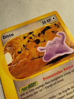 Pokemon 2003 Ditto Skyridge deutsch 51/144 Wizards of the Coast retro NM-MT - Image 2
