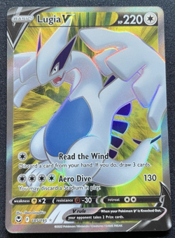 Lugia V 185/195 Silver Tempest Pokemon 2022 - Image 1