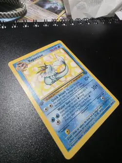 Vaporeon 28/64 Jungle Unlimited Non-Holo Rare Vintage Pokemon TCG Card - Image 1