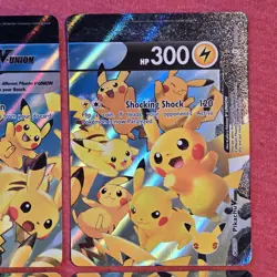 Pokemon Lot: Pikachu V Union SWSH139 SWSH140 SWSH141 SWSH142 4 Promo Set - LP/NM - Image 3