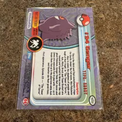 2000 Topps Pokemon TV Animation Series 2 Blue Label #94 Gengar LP - Image 2