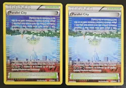 Parallel City x2 145/162 Pokemon Breakthrough XY Uncommon Card LP/MP - Image 1