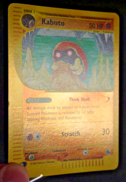 Kabuto Skyridge 37/144 Uncommon Reverse Holo Pokemon Card 2003 - Image 2