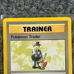 Vintage Pokemon Base Set Pokemon Trader 77/102 Rare NM Unlimited - Image 3