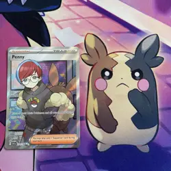 Pokemon TCG | Penny SIR 252/198 & Penny Full Art Trainer 239/198 X2 Bundle - Image 2