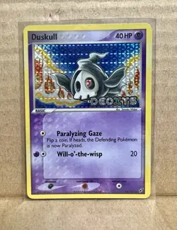 Duskull 58/107 EX Deoxys Reverse Holo Stamped 2005 Pokemon NM - Image 1