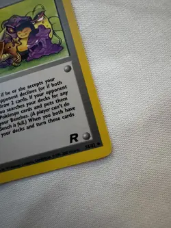 Pokemon 2000 Challenge Team Rocket 1st Edition vintage Wizards of the Coast VG - Image 5