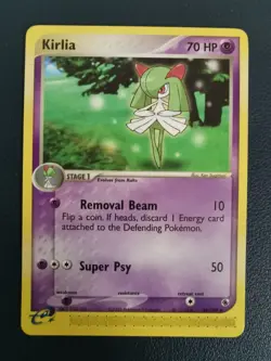 Pokemon Card Kirlia 34/109 EX Ruby & Sapphire Uncommon - Image 1