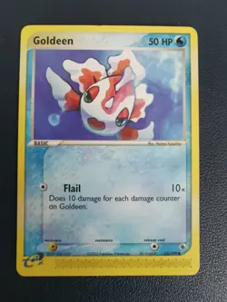 Pokemon Card Goldeen 55/109 EX Ruby & Sapphire Common - Image 1