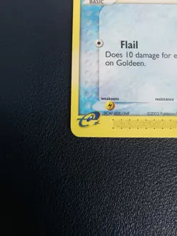 Pokemon Card Goldeen 55/109 EX Ruby & Sapphire Common - Image 4