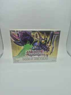 Yu-Gi-Oh! TCG Doom of Dimensions Mini Booster Box Konami Factory Sealed - Image 1
