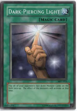 Yugioh - Dark-Piercing Light MP1-015 Limited - McDonald's Promo - Image 1