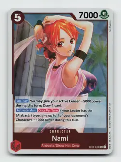 Nami (006) R Extra Booster: One Piece Heroines Edition EB03-006 NMFoil - Image 1
