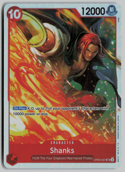 x4 Shanks SR OP06-007 - Wings Of The Captain - One Piece TCG (Playset) - Image 1