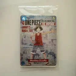 One Piece Monkey D. Luffy College Basketball Promo Card - Image 1
