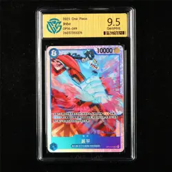CCG 9.5 GemMint 2025 One Piece CHN Jinbe OP14-049 SR - Image 1