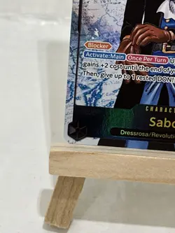 One Piece OP13-120 Sabo SEC Parallel Carrying On His Will Near Mint - Image 5