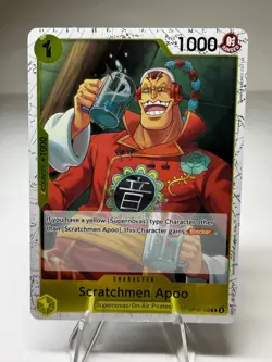 Scratchmen Apoo OP10-108 Foil One Piece CCG - Image 1