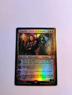 SDCC Foil Promo Chandra Torch of Defiance - Image 1