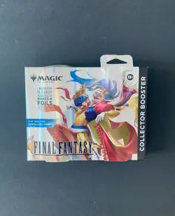 MTG Final Fantasy Collector Booster Pack Box Omega Brand New! Damaged Box - Image 1