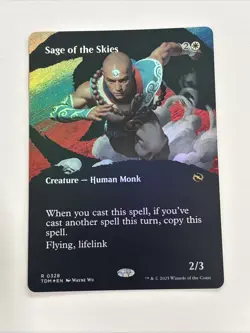 Sage of the Skies (Borderless) Foil - 0328 - Tarkir Dragonstorm - NM/M - Image 2