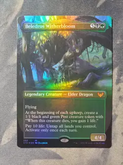 Beledros Witherbloom (STX Borderless Foil) - Image 1