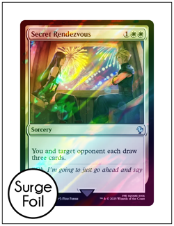1x Secret Rendezvous, Surge Foil 0253, Final Fantasy, Magic MTG NM - Image 1