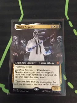 MTG Magic The Gathering Mister Negative SPM Mythic Ext Art Spider-Man - Image 1
