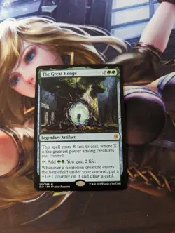 MTG Sticker CEDH The Great Henge - Image 1