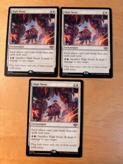 Magic the Gathering MTG 1x High Noon Outlaws of Thunder Junction NM - Image 1