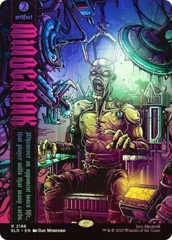 MTG - Mindcrank - Foil - Iron Maiden Secret Lair - Magic the Gathering MINT! - Image 1