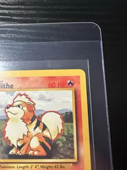 Growlithe 28/102 Base Set Unlimited WOTC Vintage Pokemon - Image 4