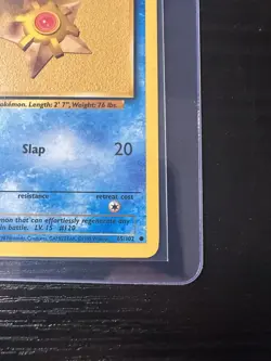 Staryu 65/102 Unlimited Base Set WOTC Vintage Pokemon - Image 5