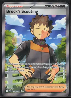 Brock's Scouting 179/159 - S&V Journey Together - Ultra Rare - Pokemon TCG NM - Image 1