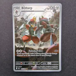 Bisharp 143/086 - S&V Black Bolt - Illustration Rare - Pokemon TCG English - Image 1