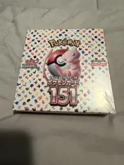 Pokemon TCG Japanese 151 Booster Box Sealed Pokemon Card US Seller With Shrink - Image 2