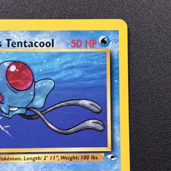 Misty's Tentacool 057/132 Gym Heroes Non-Holo Pokemon Card Wizards Near Mint NM - Image 4